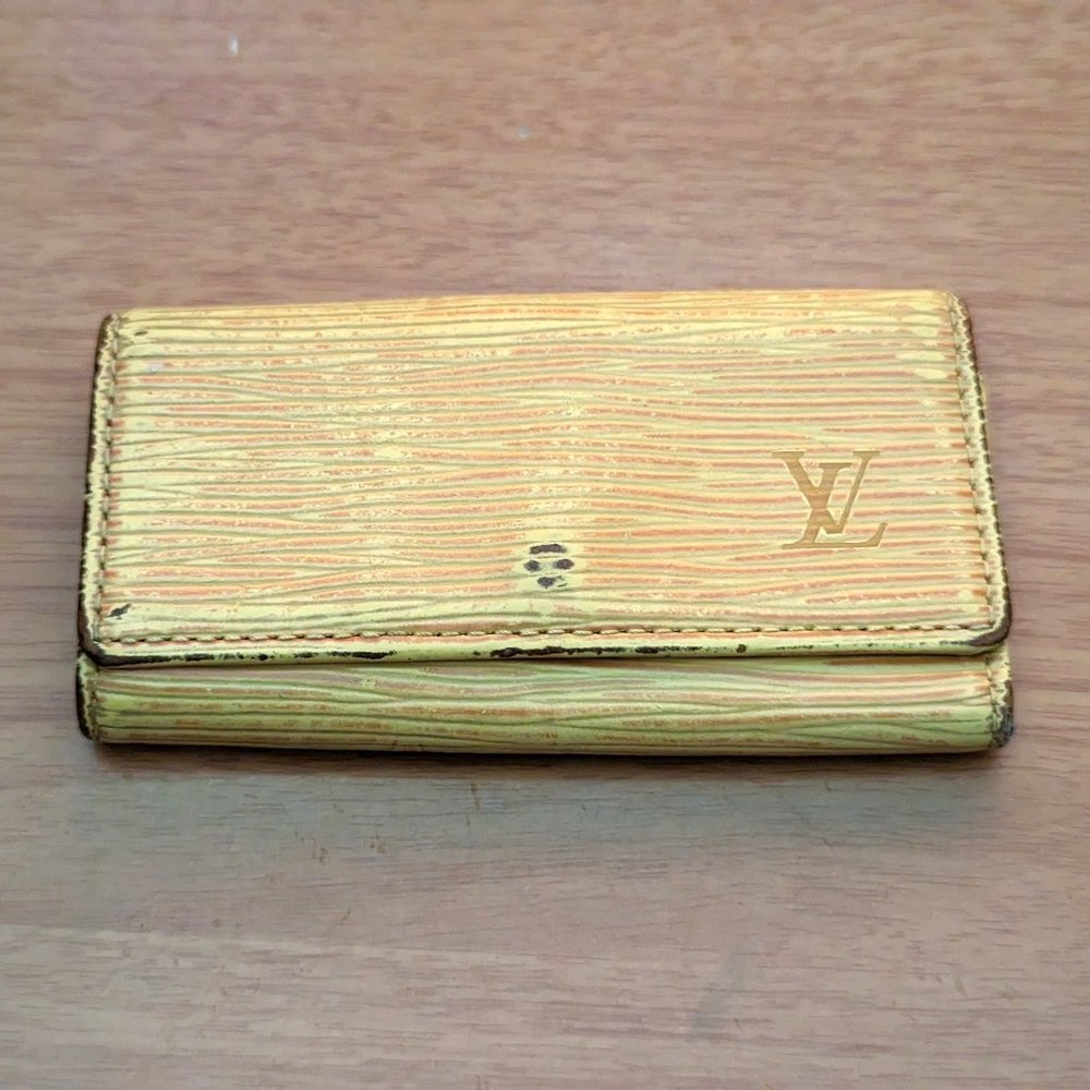 Louis Vuitton Epi Key Holder/Wallet #1597***